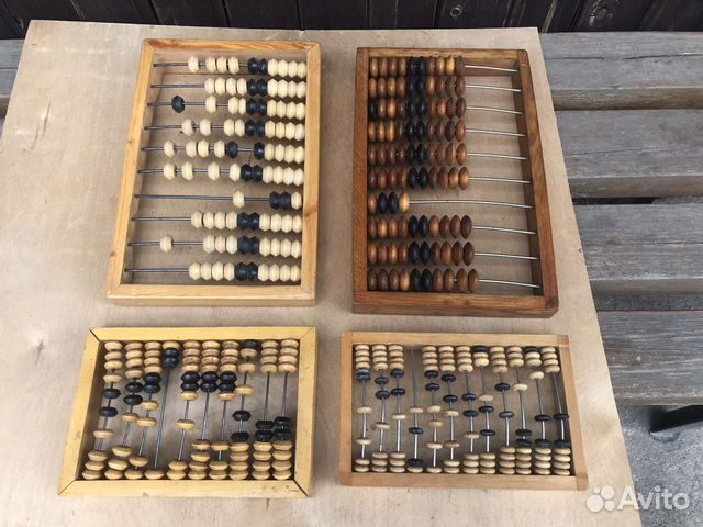 Счеты деревянные СССР