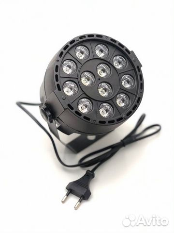 LED стробоскоп 12 диодов Цветомузыка Светомузыка