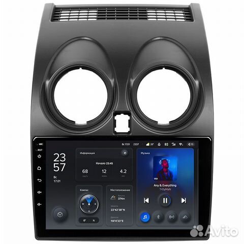 Магнитола Ниссан Кашкай 2006-2013 Андроид Teyes X1