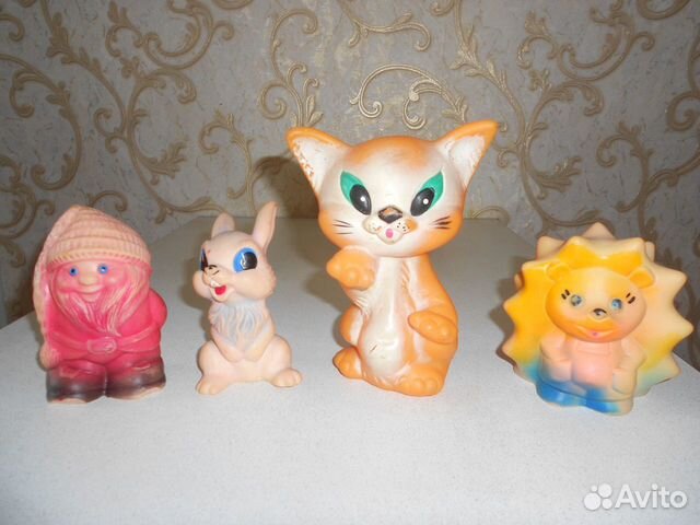 Резиновые и другие игрушки СССР