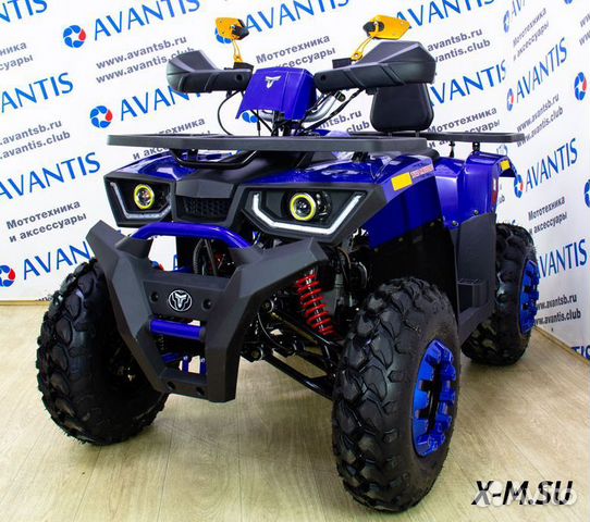 Квадроцикл avantis hunter 200 NEW LUX синий
