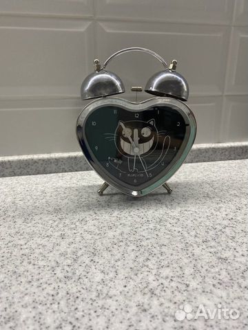 Будильник часы Momento сердце