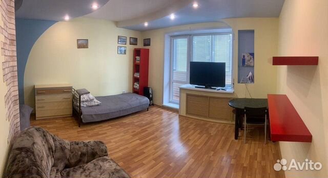 

1-к. квартира, 44 м², 4 кровати