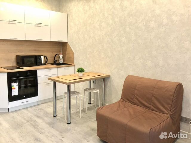

Квартира-студия, 30 м², 2 кровати