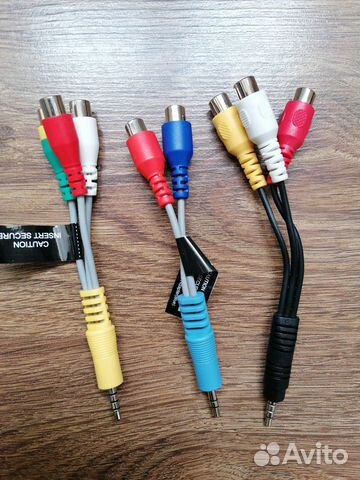 Переходники Mini-jack 3,5 мм на RCA