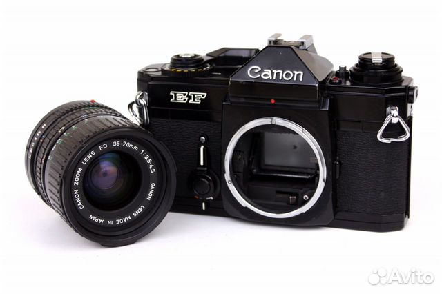 Canon EF + Canon Zoom FD 35-70mm f3.5-4.5