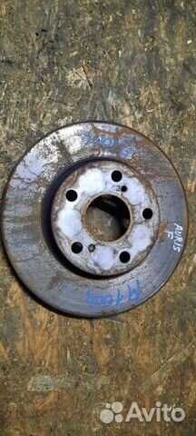 Диск тормозной передний Toyota Auris ZRE150