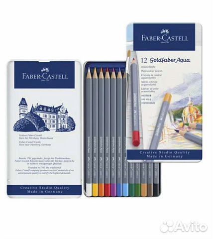 Акварельные карандаши Faber-Castell, Stabilo