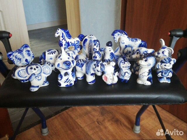 Статуэтка гжель СССР