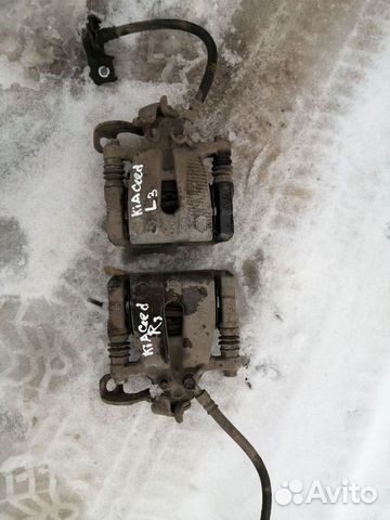 Суппорт задний Левый Киа Сид 2