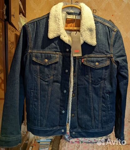 Джинсовая куртка Levi's Sherpa Denim Jacket