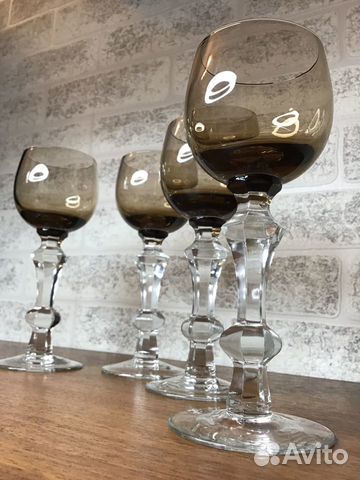 Бокалы гусь хрустальный