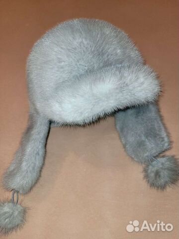 Шапка норковая женская