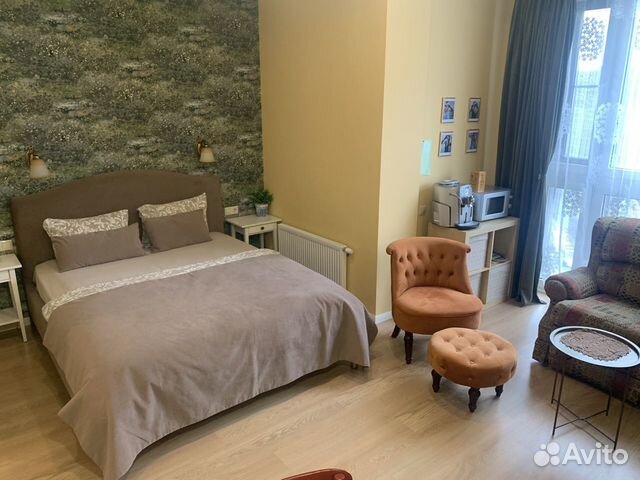 

Квартира-студия, 32 м², 2 кровати