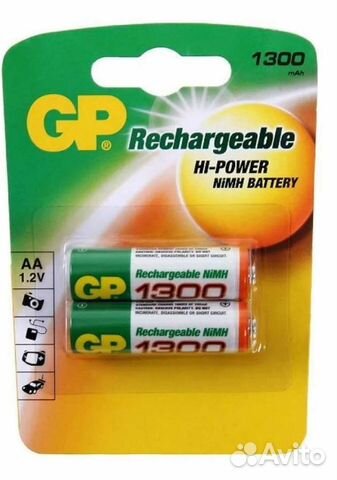 Аккумулятор аа GP1300 mah, GoPo 2850mah