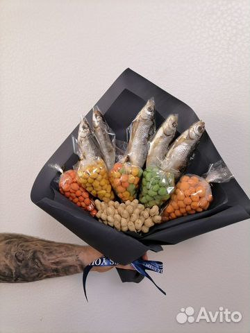 Мужской букет, ореховый букет, рыбный букет