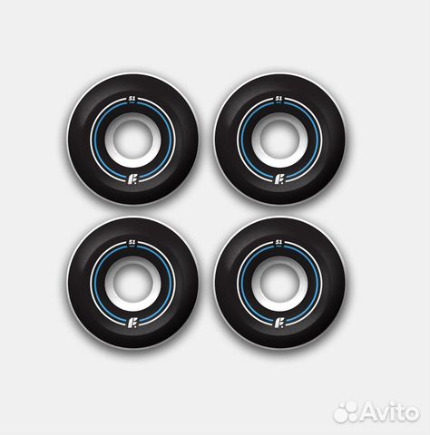 Скейтборд колеса Footwork Basic 100A 51mm