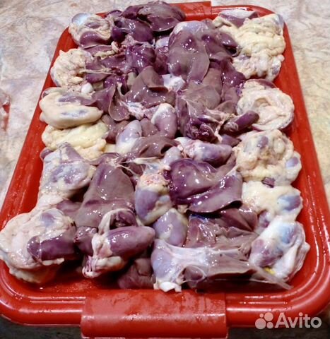 Потроха домашние куриные