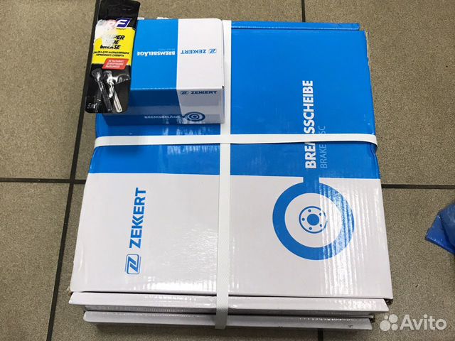 Тормозные диски + колодки задние Ford Focus 2