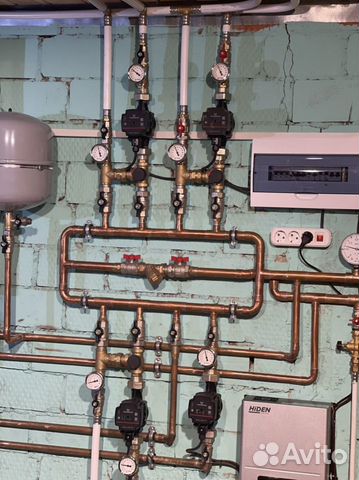 Монтаж отопления,водоснабжения и канализации