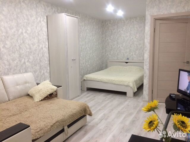 

1-к. квартира, 44 м², 1 кровать
