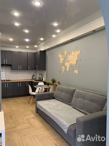 

1-к. квартира, 40 м², 2 кровати