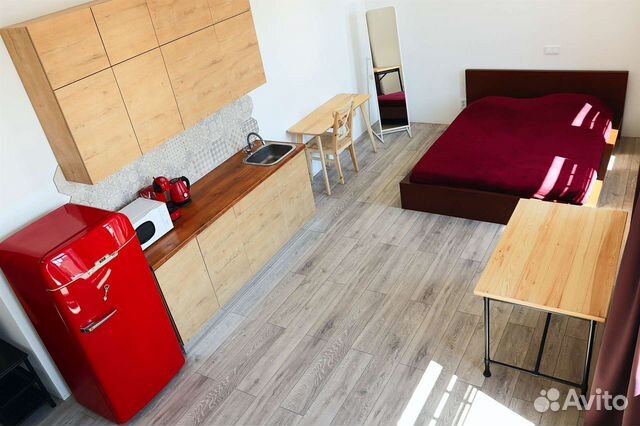 

Квартира-студия, 42 м², 2 кровати