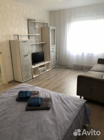 

1-к. квартира, 40 м², 2 кровати