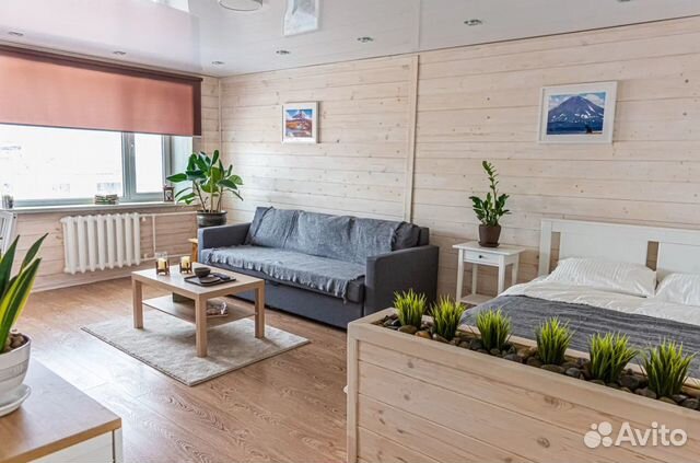

Квартира-студия, 36 м², 2 кровати