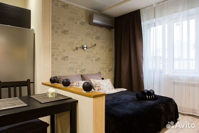 

Квартира-студия, 36 м², 1 кровать