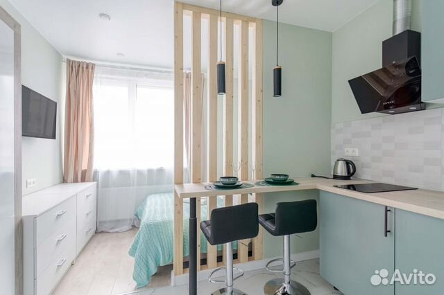 

Квартира-студия, 17 м², 1 кровать