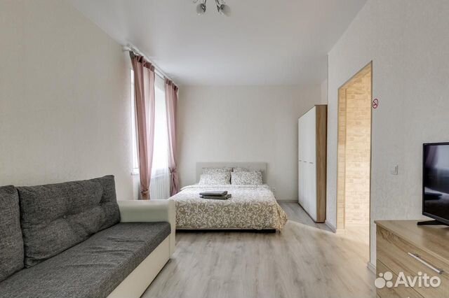 

1-к. квартира, 37 м², 2 кровати