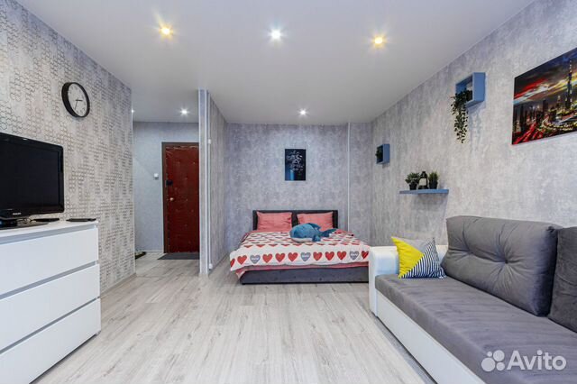 

1-к. квартира, 35 м², 2 кровати