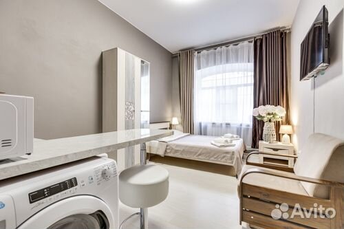 

Квартира-студия, 20 м², 2 кровати
