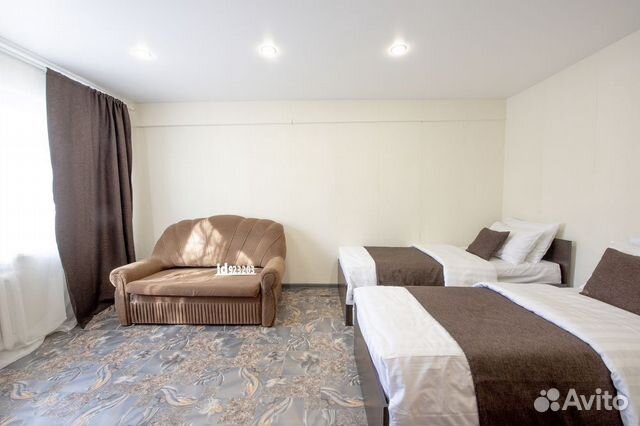 

1-к. квартира, 36 м², 2 кровати