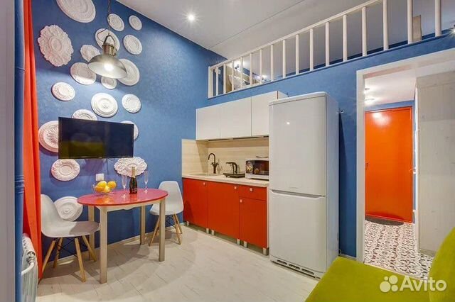 

Квартира-студия, 27 м², 2 кровати