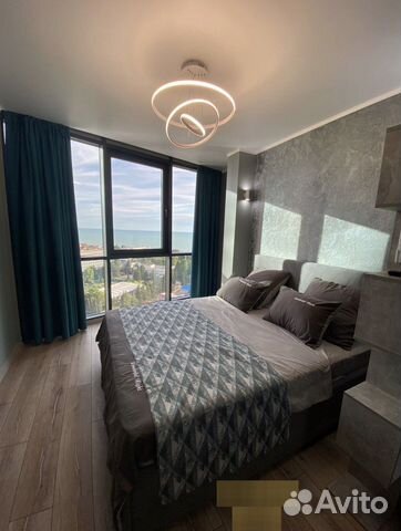 

Квартира-студия, 33 м², 2 кровати