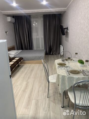 

Квартира-студия, 29 м², 2 кровати