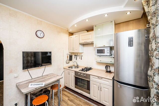 

1-к. квартира, 33 м², 2 кровати