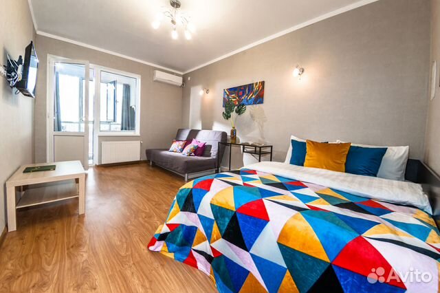 

Квартира-студия, 30 м², 2 кровати