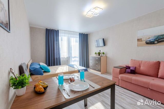 

1-к. квартира, 36 м², 2 кровати
