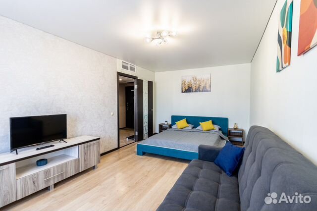 

1-к. квартира, 37 м², 2 кровати