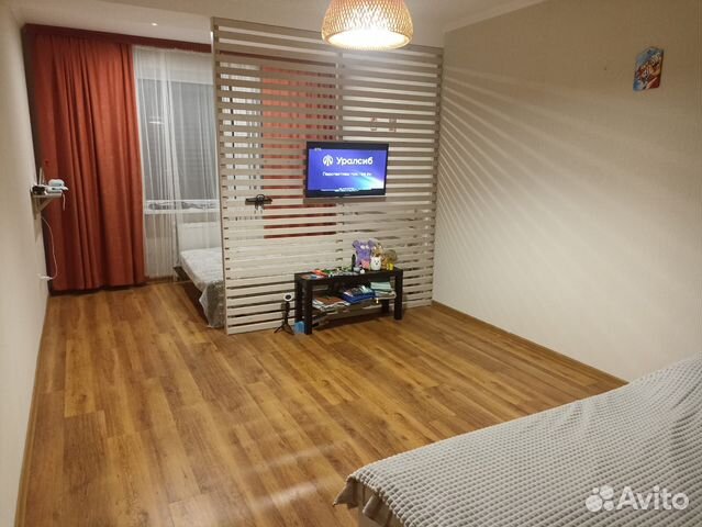 

1-к. квартира, 43 м², 2 кровати