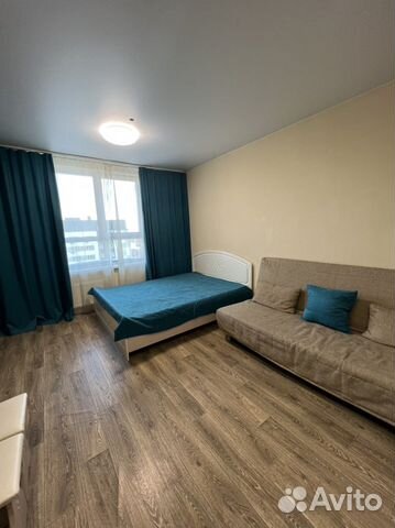 

Квартира-студия, 28 м², 2 кровати
