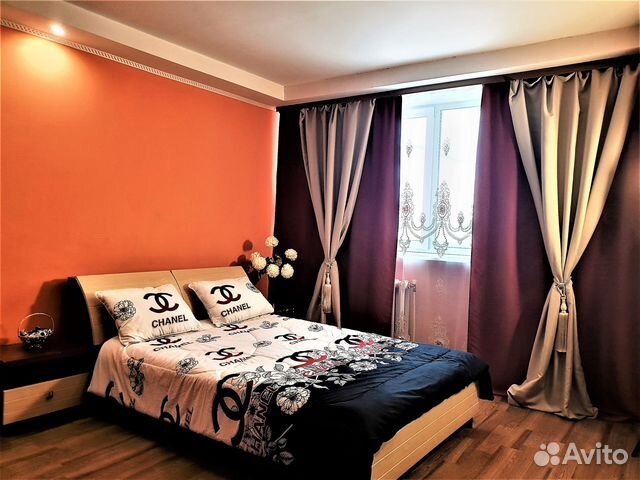 

1-к. квартира, 50 м², 3 кровати