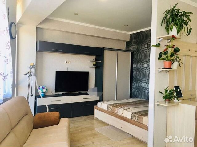 

Квартира-студия, 30 м², 2 кровати