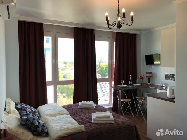 

Квартира-студия, 25 м², 2 кровати