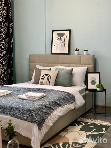 

1-к. квартира, 40 м², 2 кровати