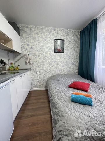 

Квартира-студия, 15 м², 1 кровать