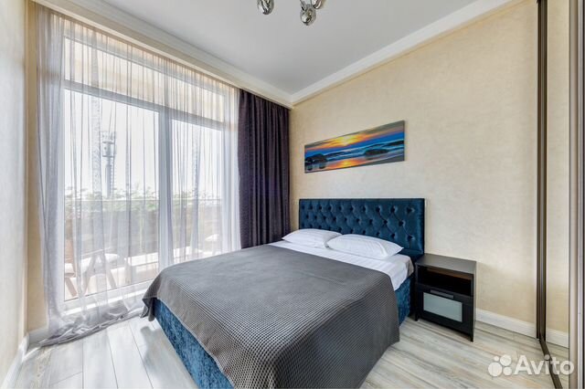 

1-к. квартира, 40 м², 2 кровати
